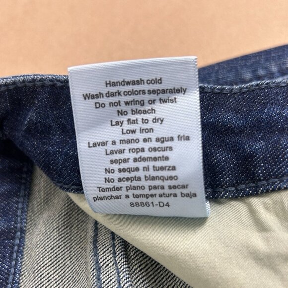 Judy Blue Straight Fit Five Pocket Jeans Womens 7/28 Blue Zip Fly - Picture 9 of 10